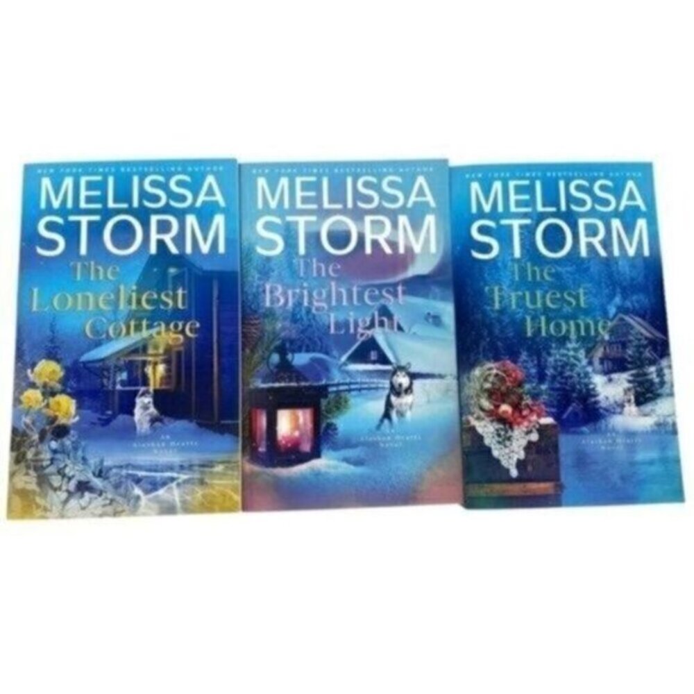 Melissa Storm Alaskan Hearts Series Paperback Books 1-3